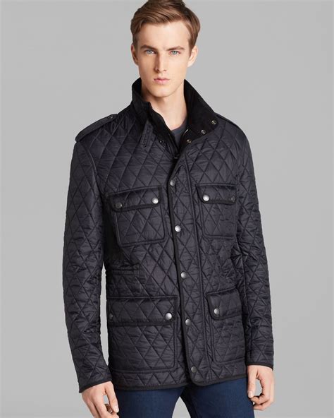 burberry quilted blazer mens|Burberry men's jacket discount.